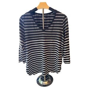 Calvin Klein Performance Strech  3/4 Sleeve Womens Top